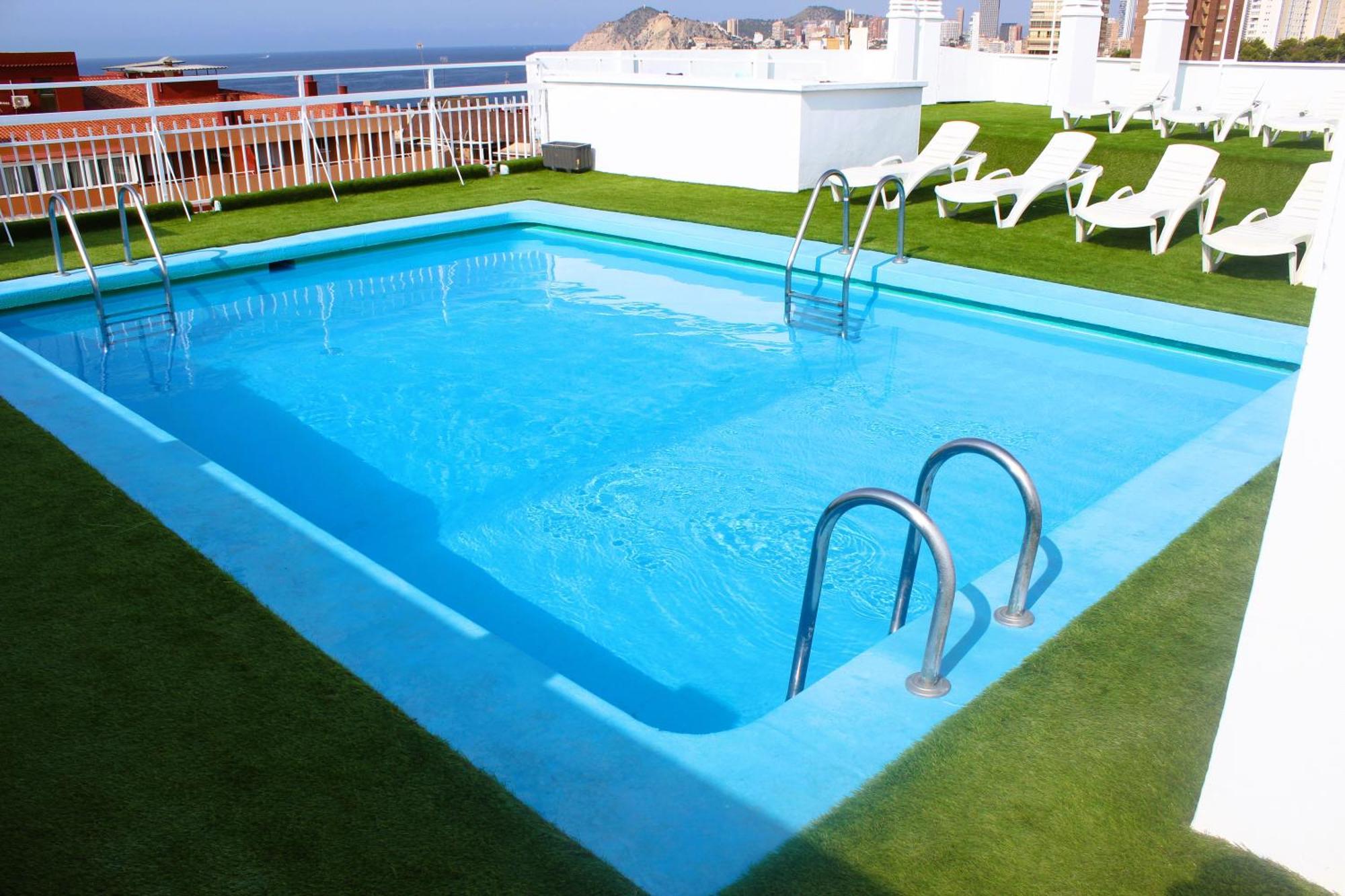 Fleming Playa Poniente Hotel เบนิดอร์ม ภายนอก รูปภาพ