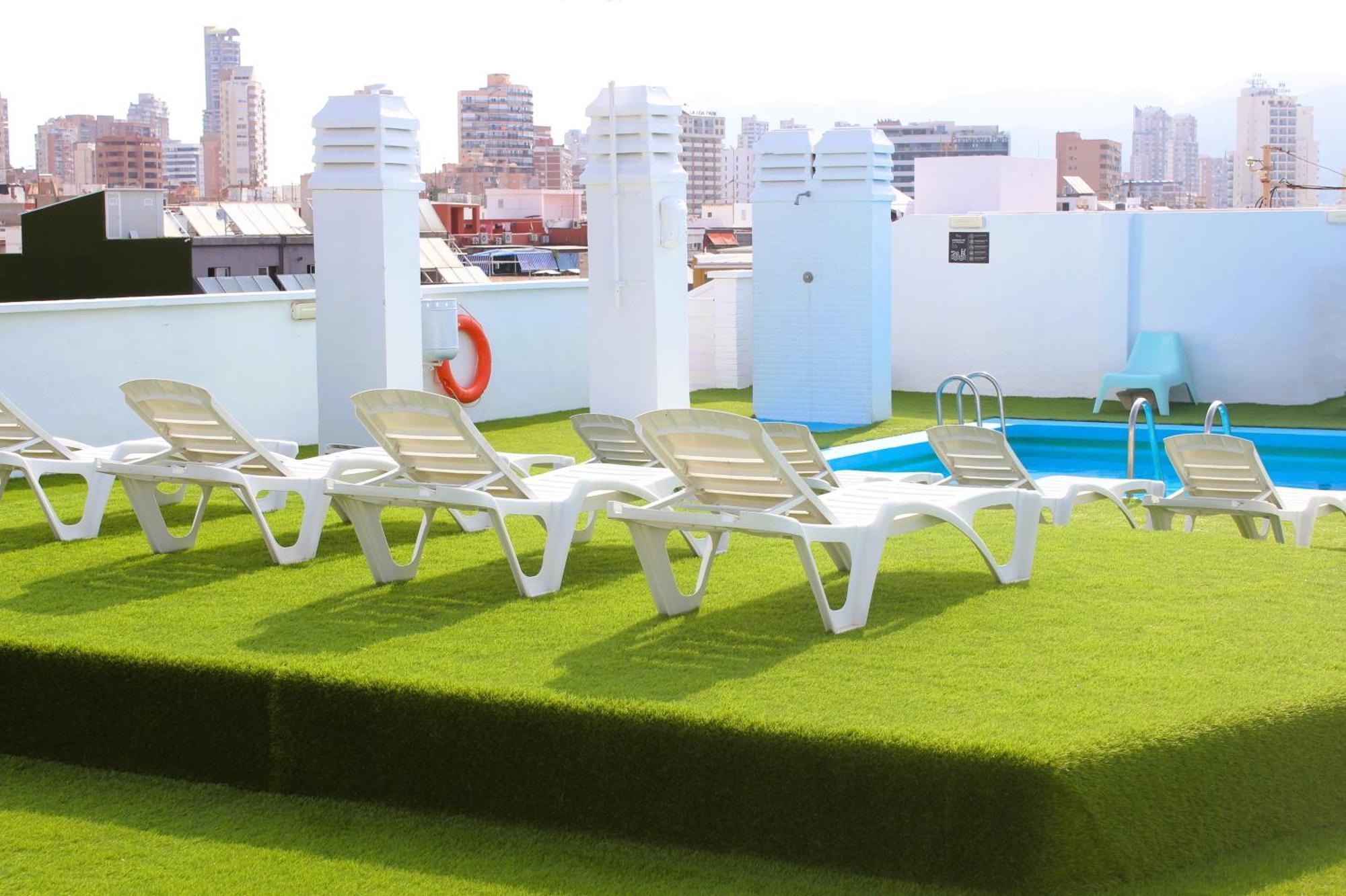 Fleming Playa Poniente Hotel เบนิดอร์ม ภายนอก รูปภาพ