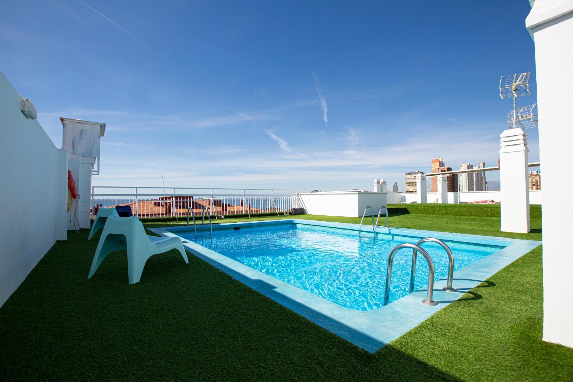 Fleming Playa Poniente Hotel เบนิดอร์ม ภายนอก รูปภาพ