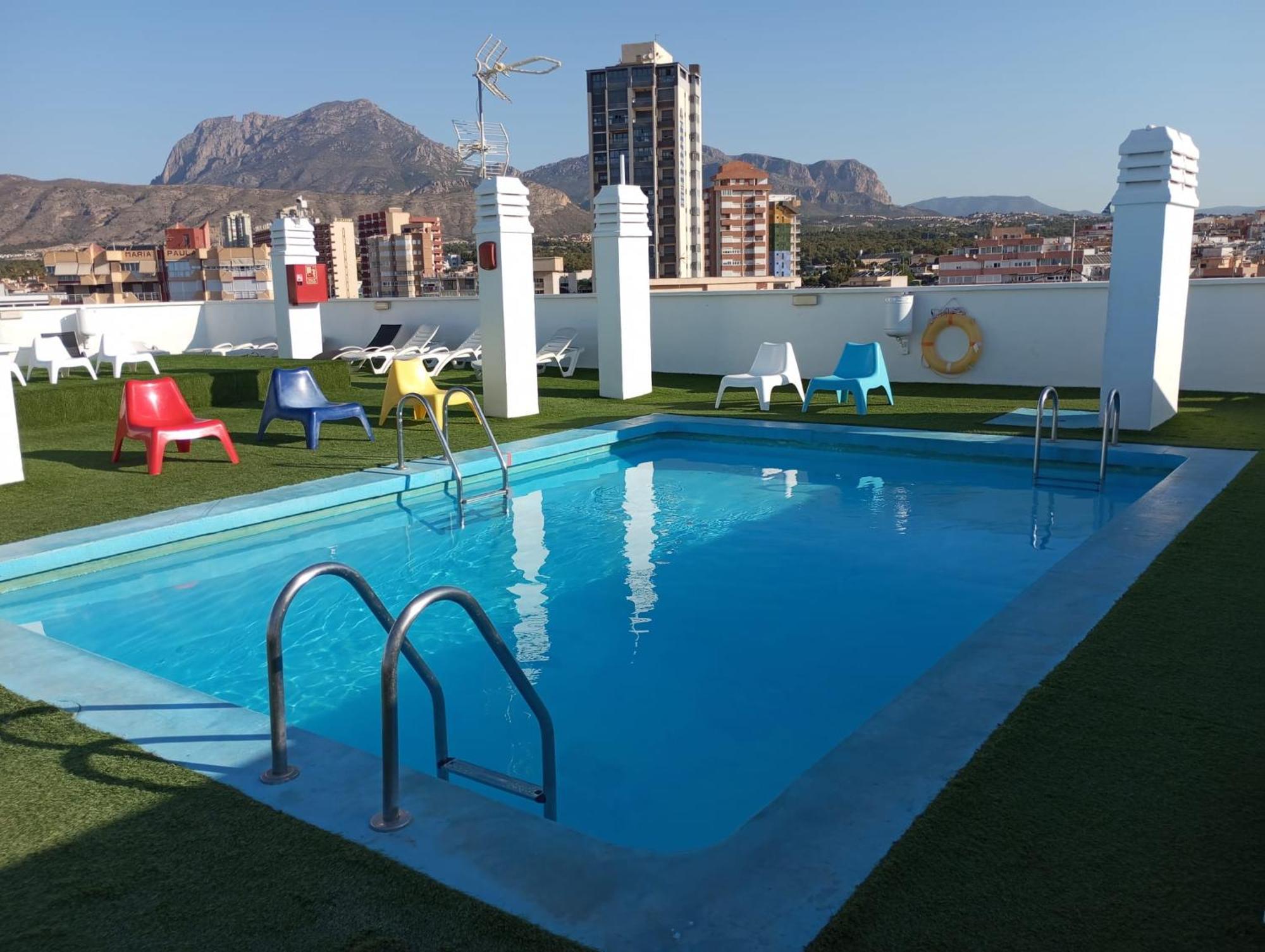 Fleming Playa Poniente Hotel เบนิดอร์ม ภายนอก รูปภาพ